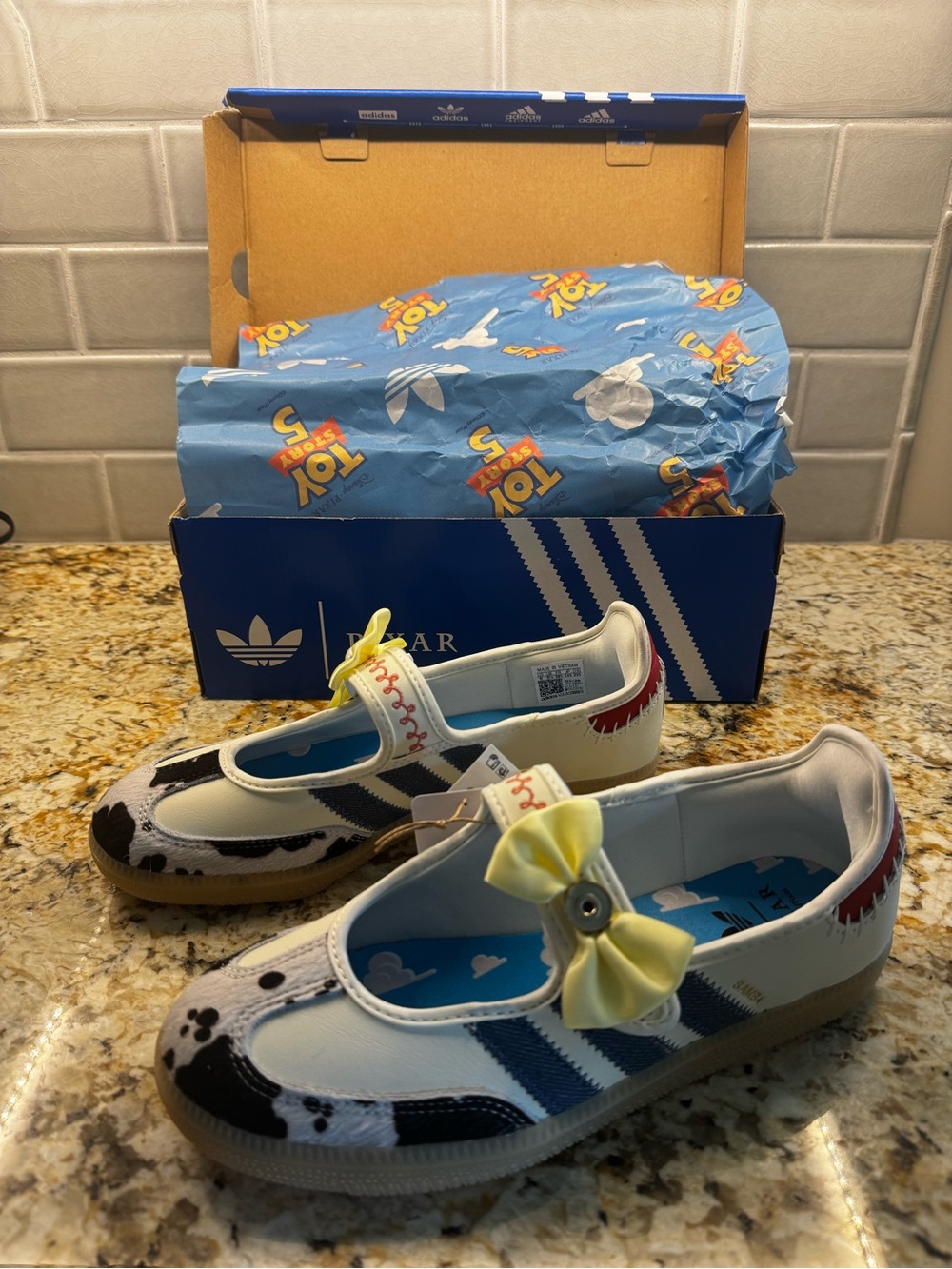 ADIDAS PIXAR TOY STORY SAMBA JANE CHILD SHOES